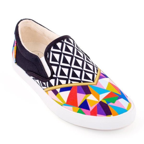 inkkas Shoes - Inkkas Blake geo colorful slip on sneaker size 9